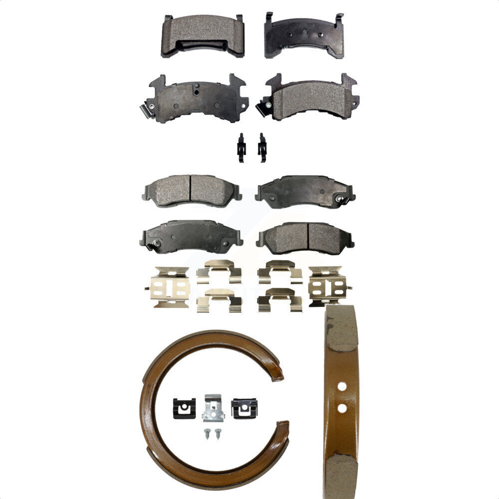 Transit Auto - KTN-100582 - Front and Rear Disc Brake Pad Kits