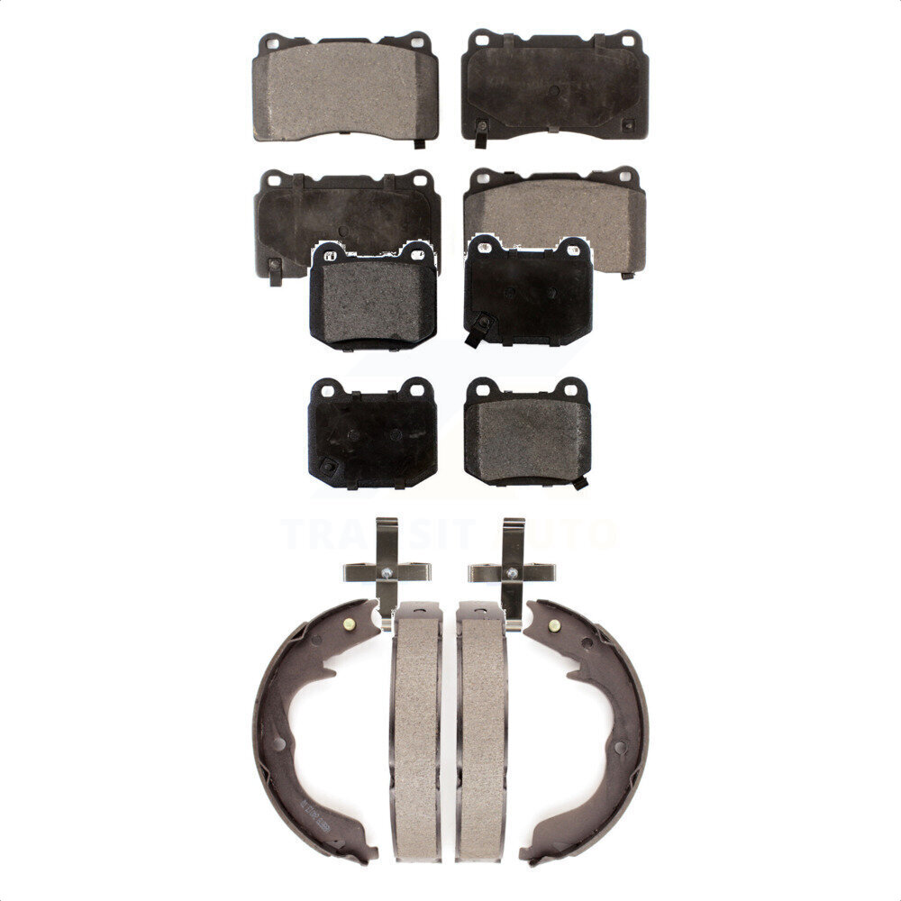 Transit Auto - KTN-100586 - Front and Rear Disc Brake Pad Kits