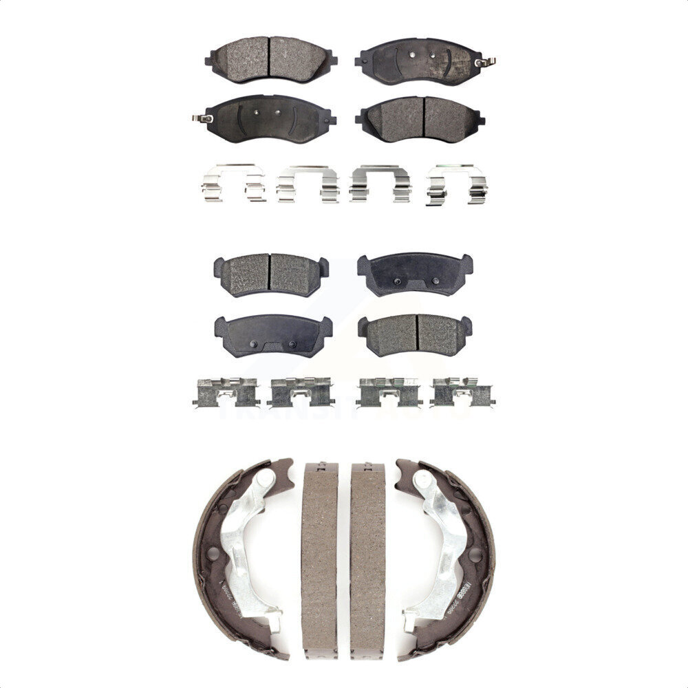 Transit Auto - KTN-100603 - Front and Rear Disc Brake Pad Kits