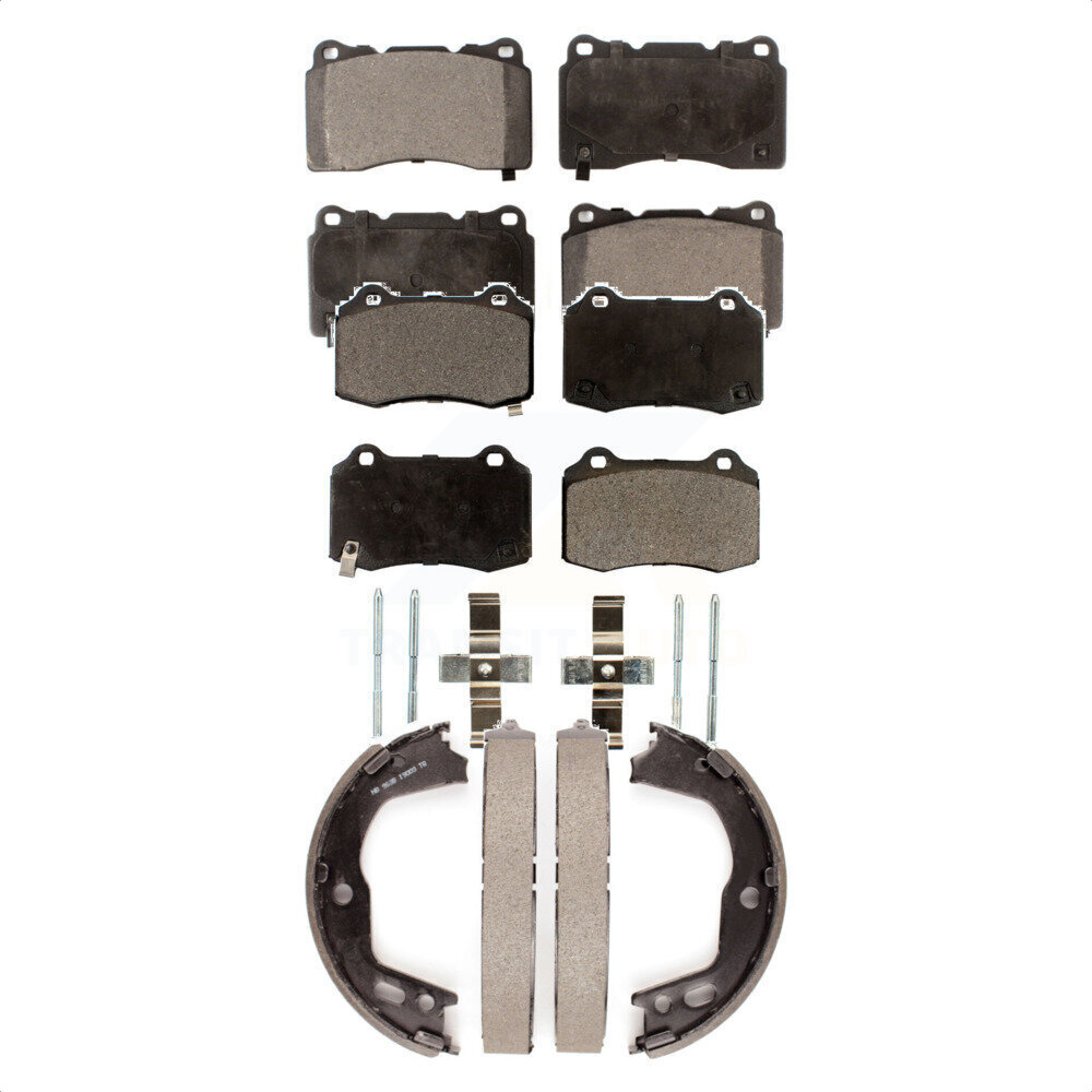 Transit Auto - KTN-100616 - Front and Rear Disc Brake Pad Kits