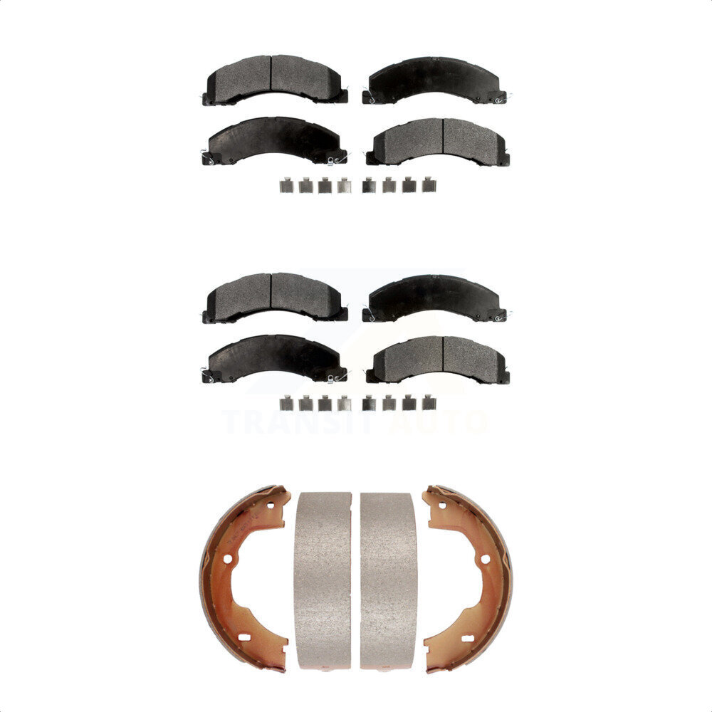 Transit Auto - KTN-100632 - Front and Rear Disc Brake Pad Kits