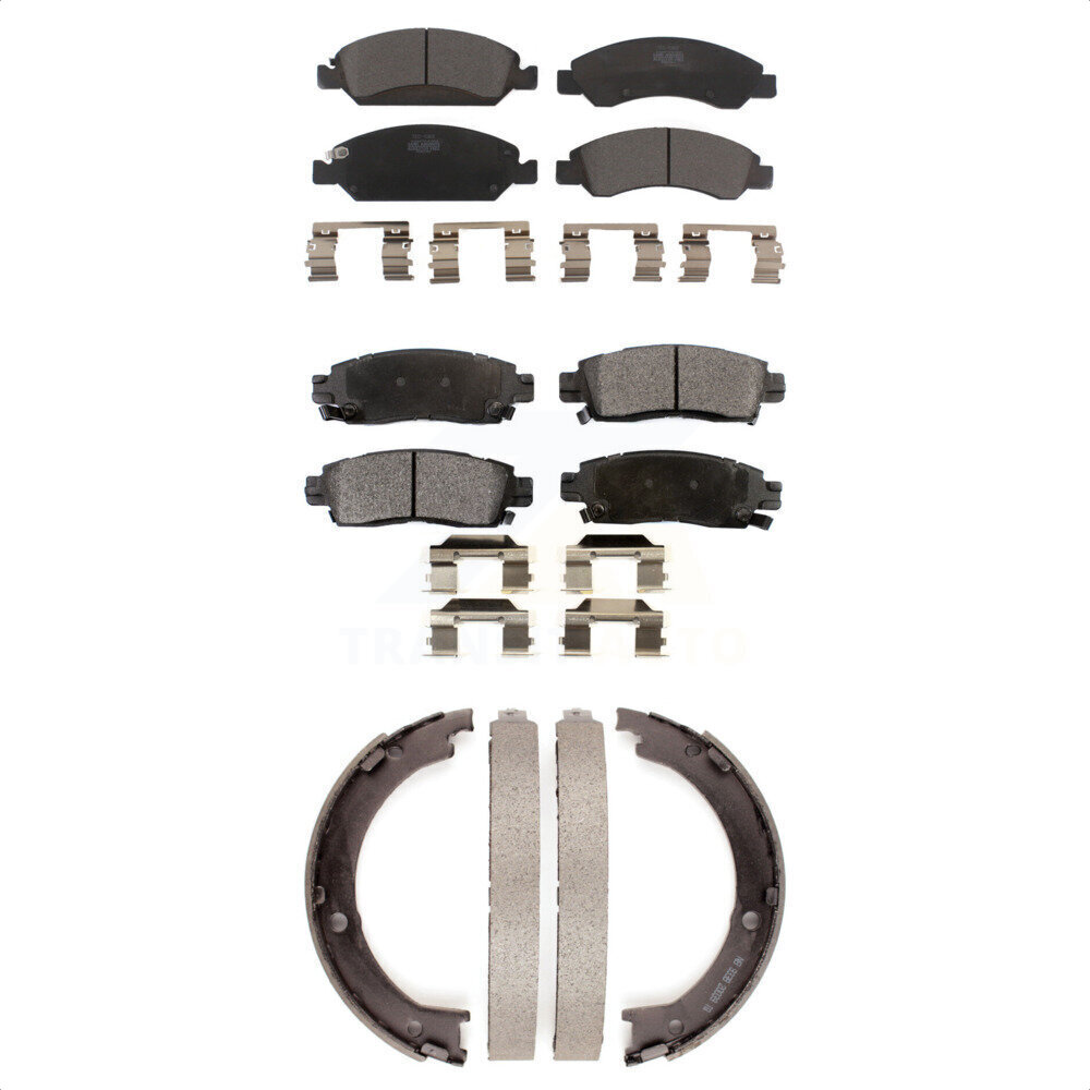 Transit Auto - KTN-100641 - Front and Rear Disc Brake Pad Kits