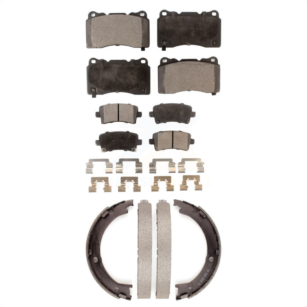 Transit Auto - KTN-100642 - Front and Rear Disc Brake Pad Kits