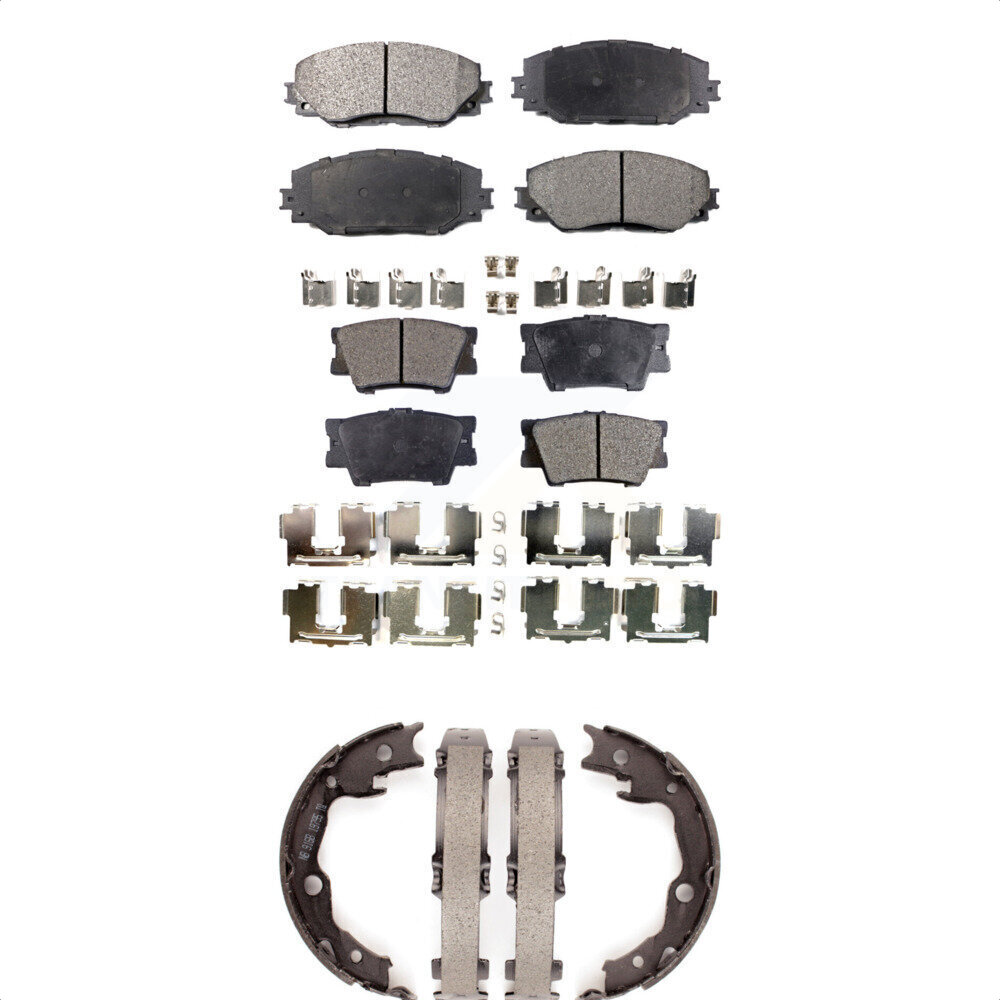 Transit Auto - KTN-100653 - Front and Rear Disc Brake Pad Kits