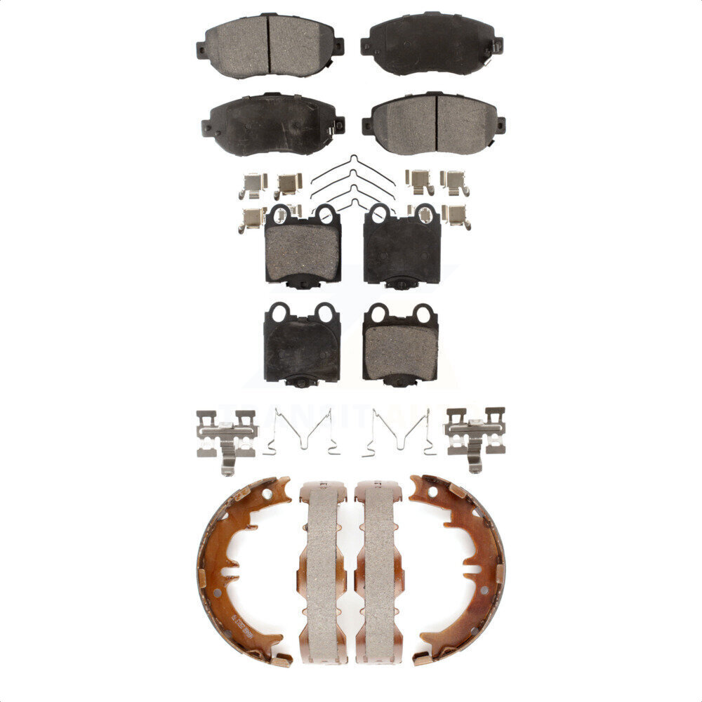 Transit Auto - KTN-100674 - Front and Rear Disc Brake Pad Kits