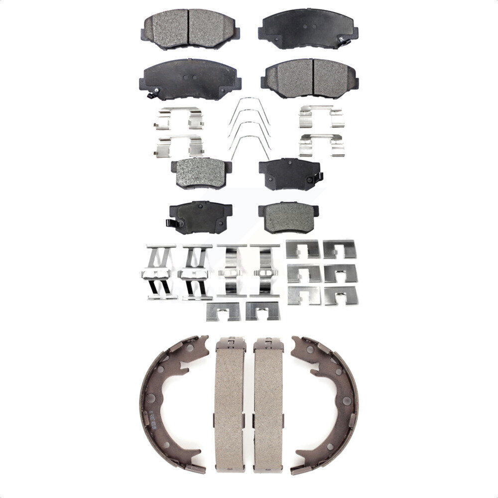 Transit Auto - KTN-100675 - Front and Rear Disc Brake Pad Kits