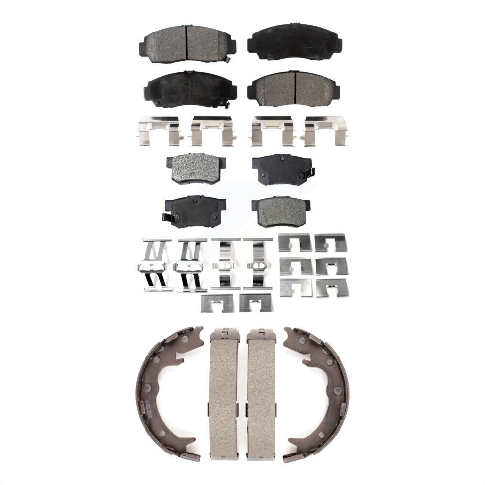Transit Auto - KTN-100678 - Front and Rear Disc Brake Pad Kits