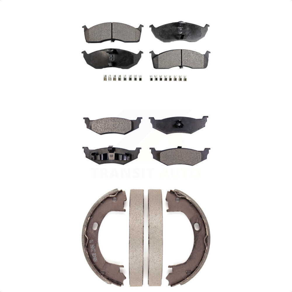 Transit Auto - KTN-100774 - Front and Rear Disc Brake Pad Kits