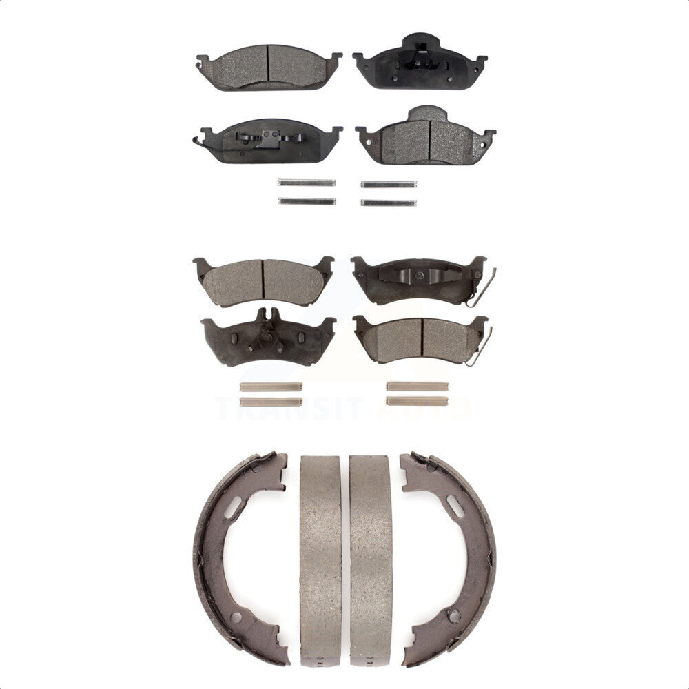 Transit Auto - KTN-100778 - Front and Rear Disc Brake Pad Kits