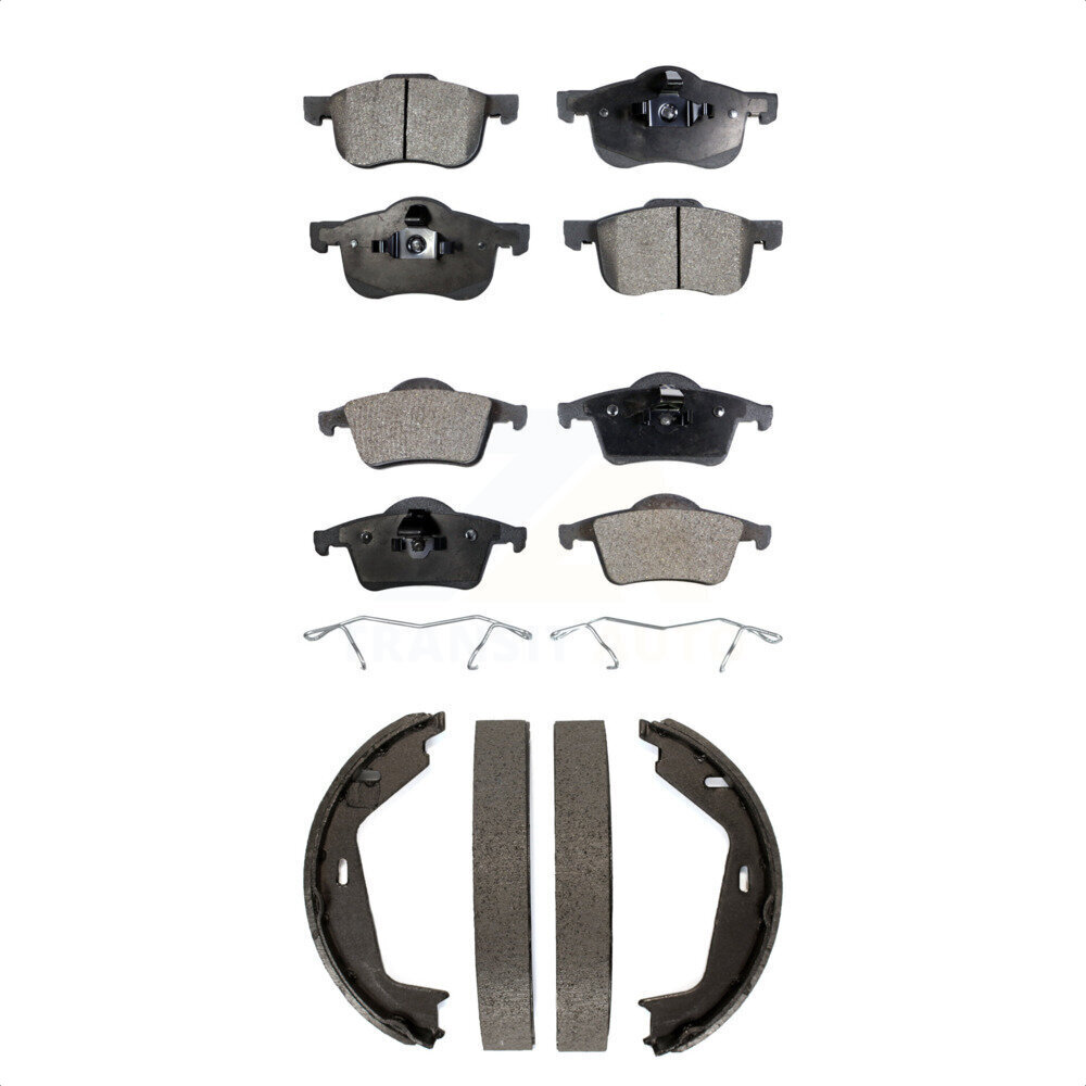 Transit Auto - KTN-100798 - Front and Rear Disc Brake Pad Kits