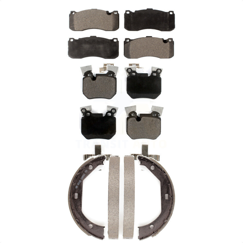 Transit Auto - KTN-100804 - Front and Rear Disc Brake Pad Kits