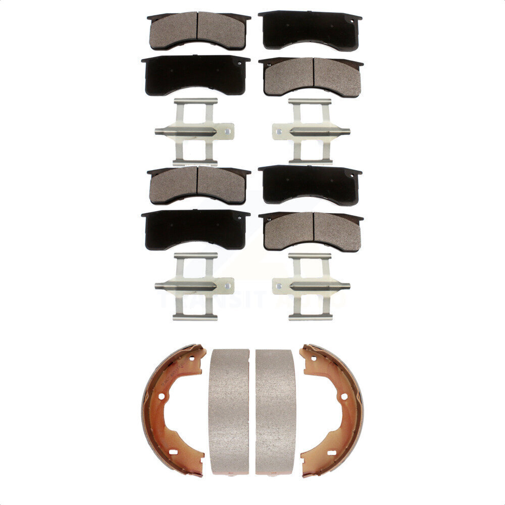Transit Auto - KTN-100819 - Front and Rear Disc Brake Pad Kits