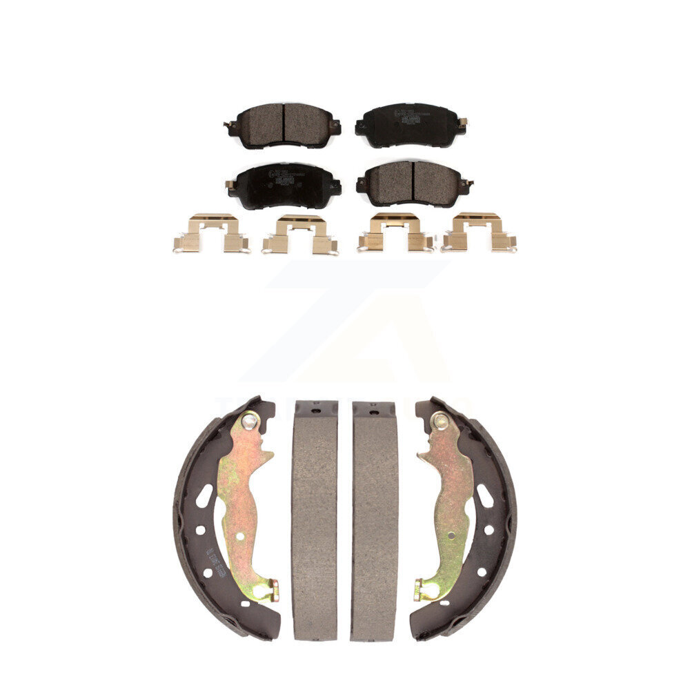 Transit Auto - KTN-100838 - Front and Rear Disc Brake Pad Kits