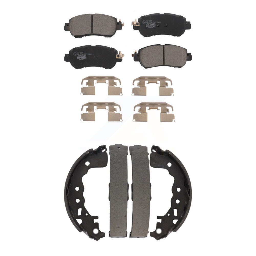 Transit Auto - KTN-100875 - Front and Rear Disc Brake Pad Kits