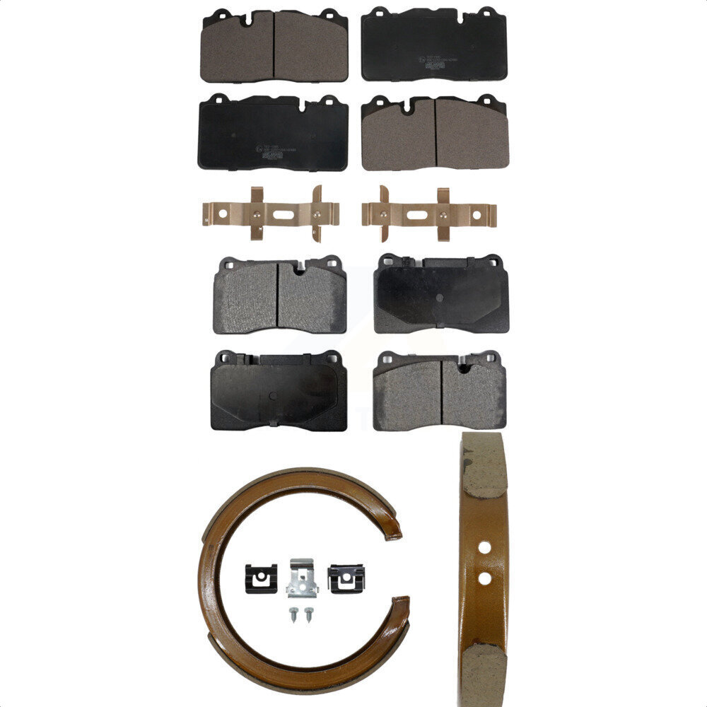 Transit Auto - KTN-100880 - Front and Rear Disc Brake Pad Kits