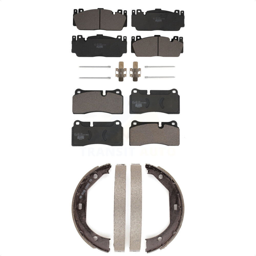 Transit Auto - KTN-100888 - Front and Rear Disc Brake Pad Kits