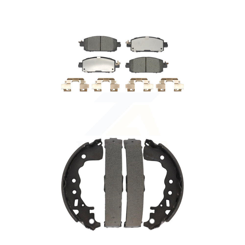 Transit Auto - KTN-100925 - Front and Rear Disc Brake Pad Kits