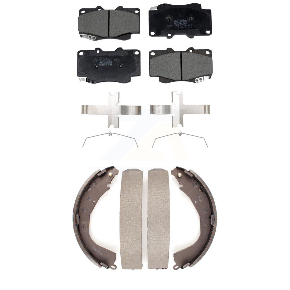 Transit Auto - KTN-100926 - Front and Rear Disc Brake Pad Kits