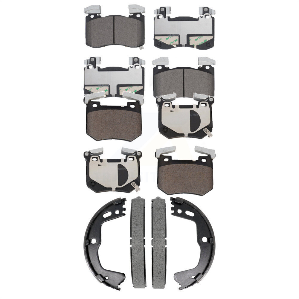 Transit Auto - KTN-100955 - Front and Rear Disc Brake Pad Kits