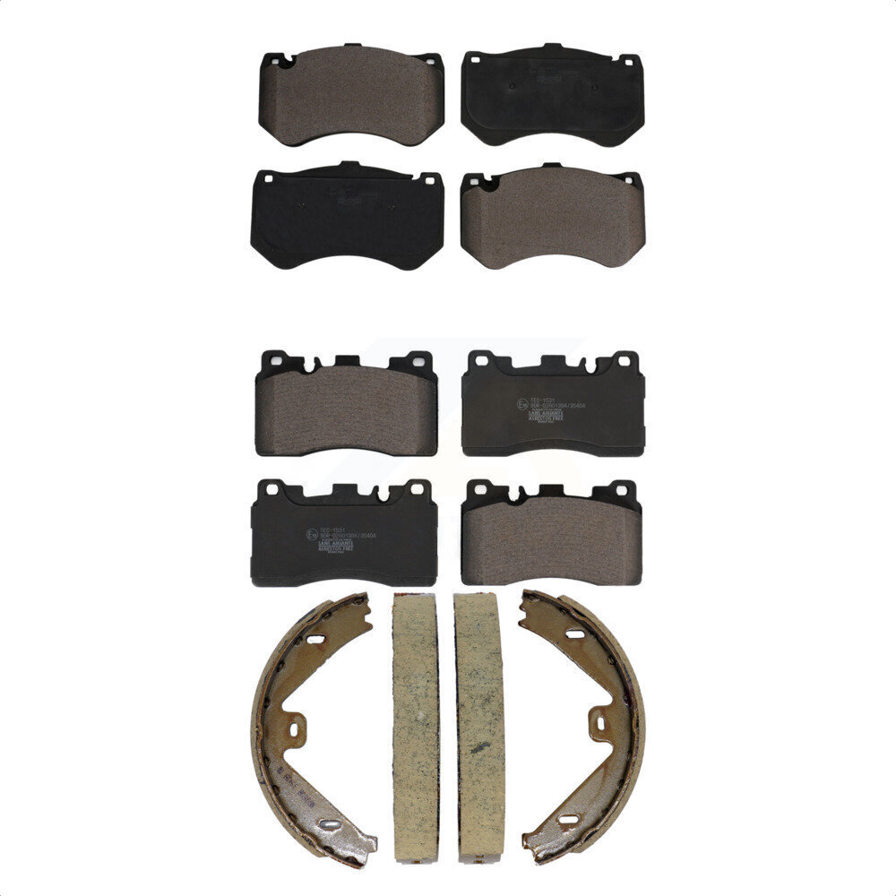 Transit Auto - KTN-100966 - Front and Rear Disc Brake Pad Kits