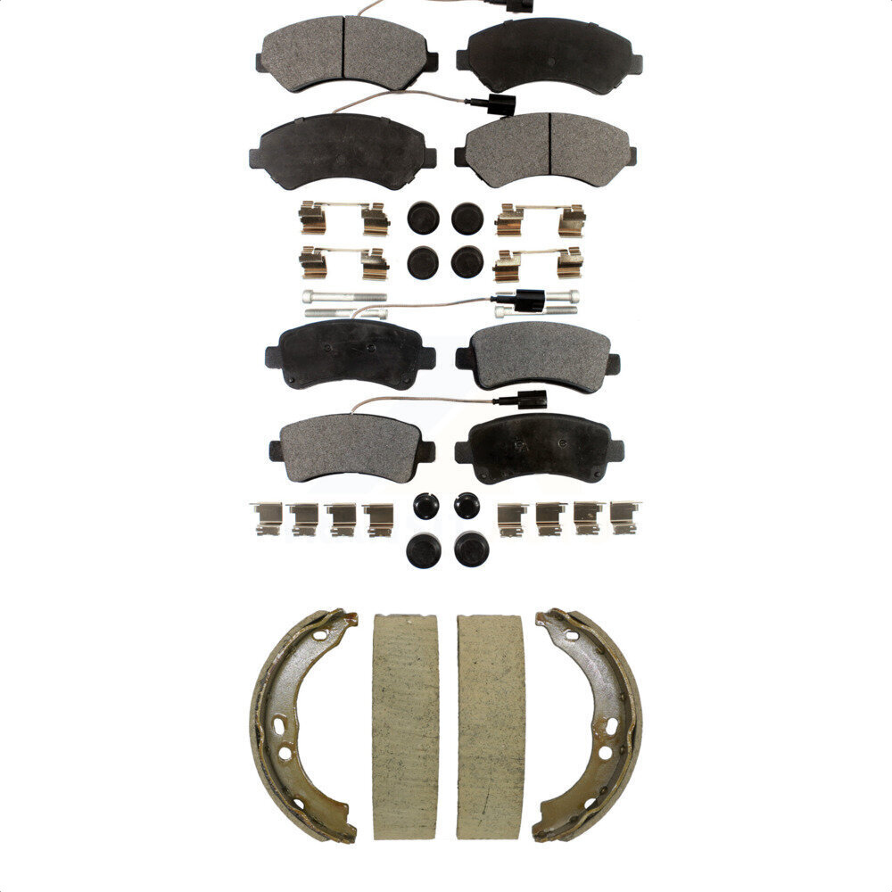 Transit Auto - KTN-100972 - Front and Rear Disc Brake Pad Kits
