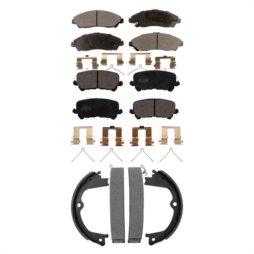 Transit Auto - KTN-100978 - Front and Rear Disc Brake Pad Kits