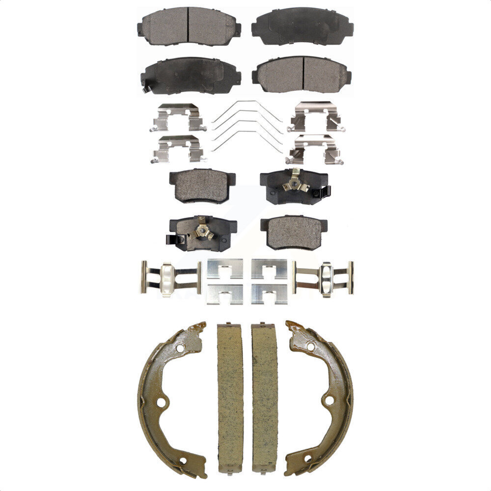 Transit Auto - KTN-101006 - Front and Rear Disc Brake Pad Kits