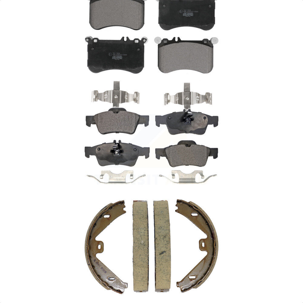 Transit Auto - KTN-101011 - Front and Rear Disc Brake Pad Kits