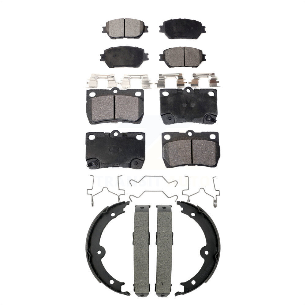 Transit Auto - KTN-101018 - Front and Rear Disc Brake Pad Kits