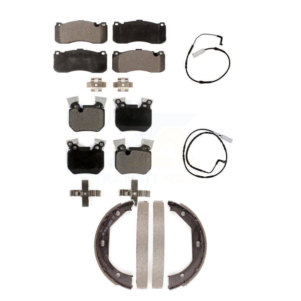 TEC - KTW-100725 - Front and Rear Disc Brake Pad Kits