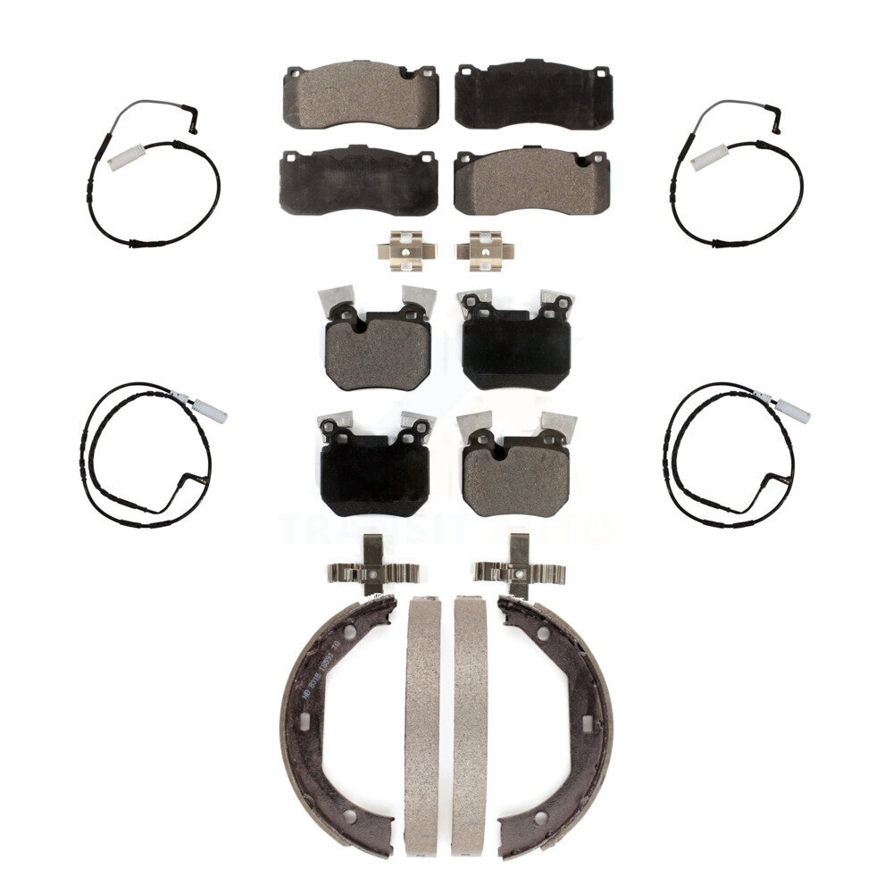 TEC - KTW-100800 - Front and Rear Disc Brake Pad Kits