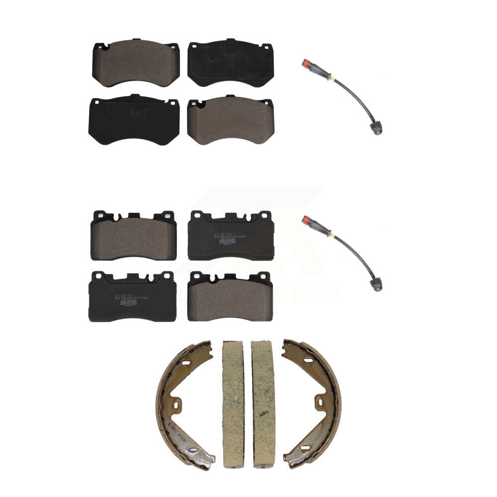 TEC - KTW-101790 - Front and Rear Disc Brake Pad Kits