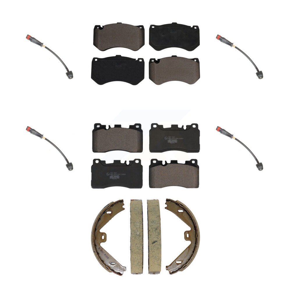 TEC - KTW-101824 - Front and Rear Disc Brake Pad Kits