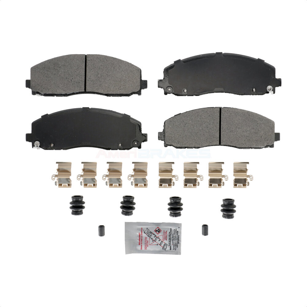 AmeriBRAKES - NWF-ASD1589 - Front Disc Brake Pad