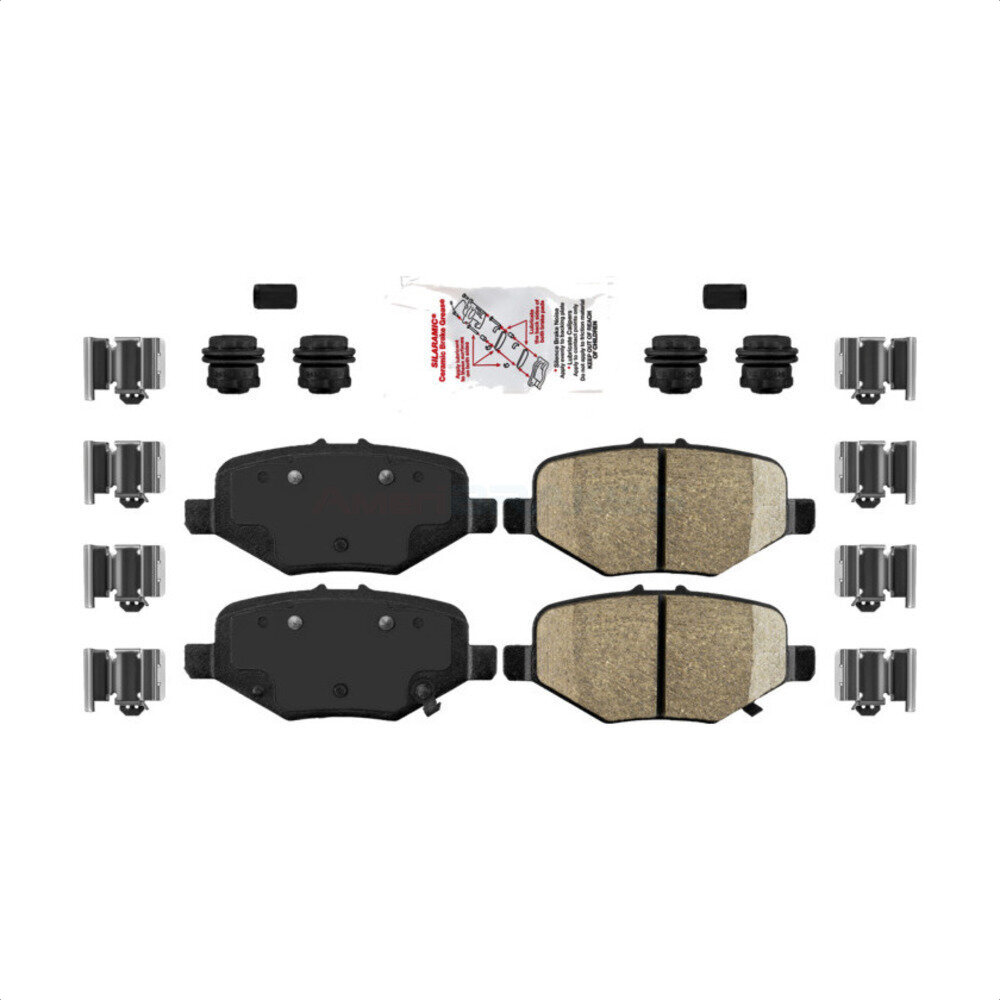 AmeriBRAKES - NWF-ASD1612 - Rear Disc Brake Pad
