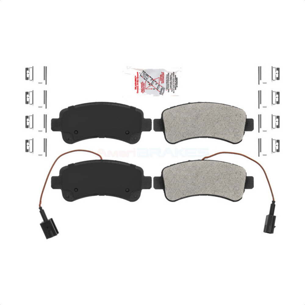 AmeriBRAKES - NWF-ASD1746 - Rear Disc Brake Pad