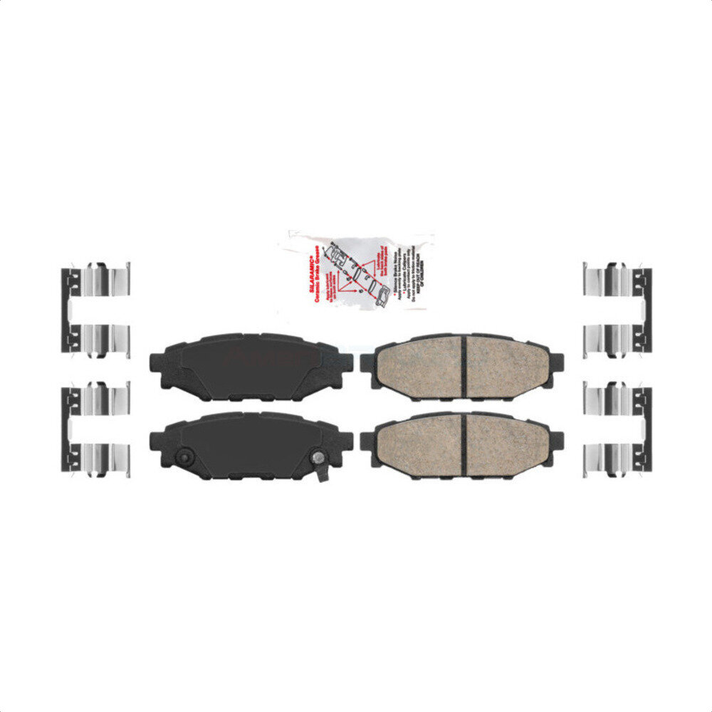 AmeriBRAKES - NWF-PRC1114 - Rear Disc Brake Pad