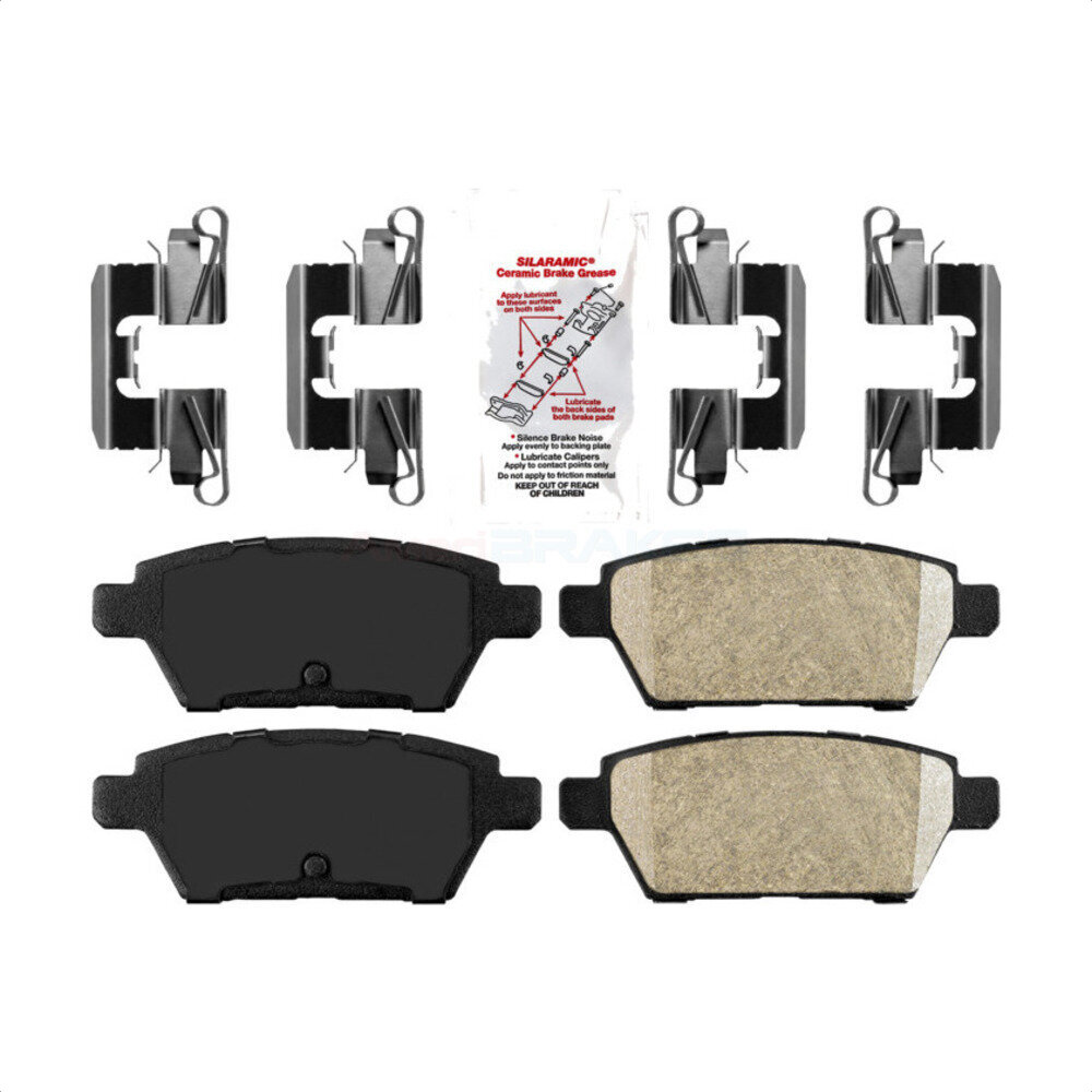 AmeriBRAKES - NWF-PRC1161 - Rear Disc Brake Pad