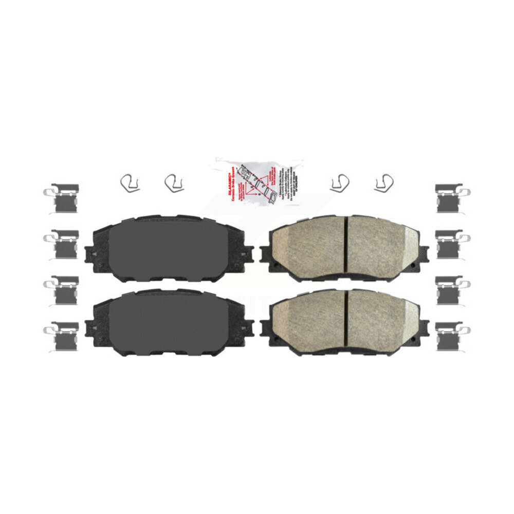 AmeriBRAKES Front Ceramic Disc Brake Pads NWF-PRC1210-1684-22