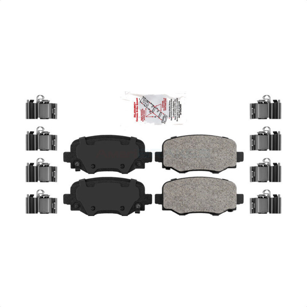 AmeriBRAKES - NWF-PRC1734 - Rear Disc Brake Pad