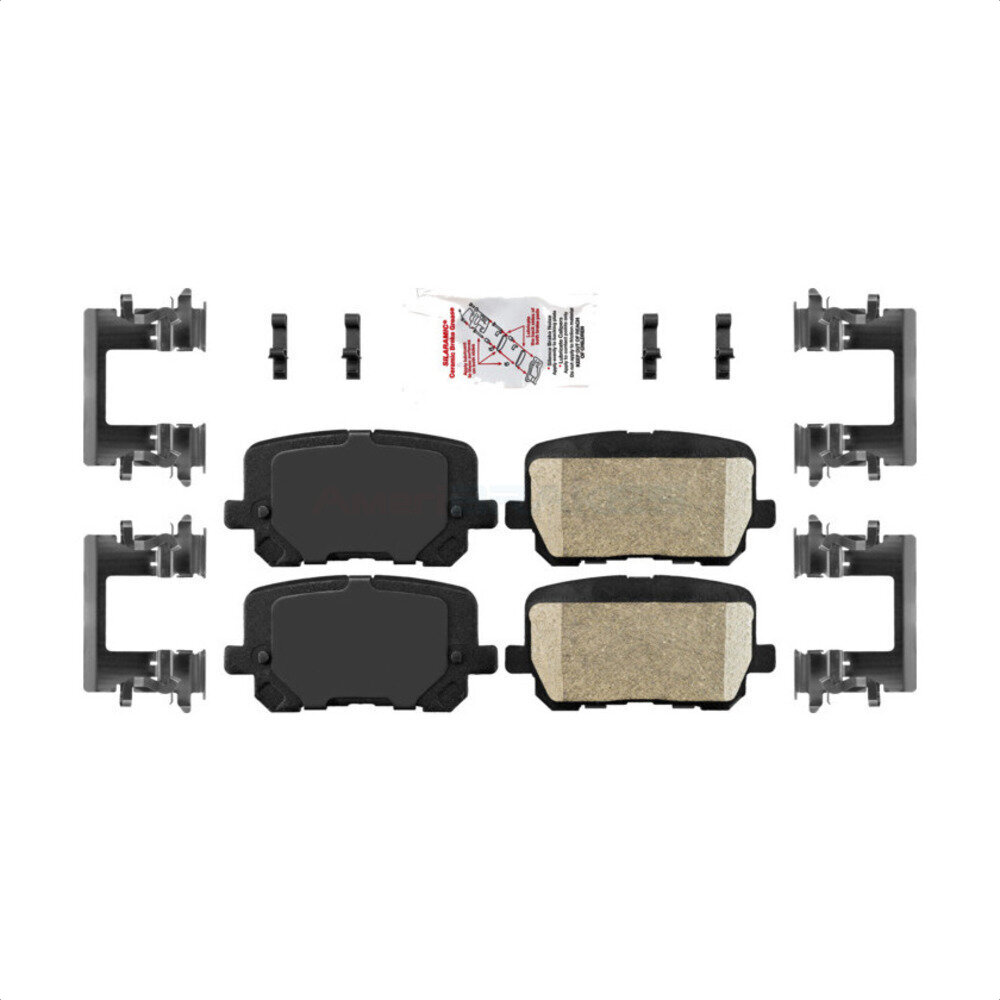 AmeriBRAKES - NWF-PRC1766 - Rear Disc Brake Pad