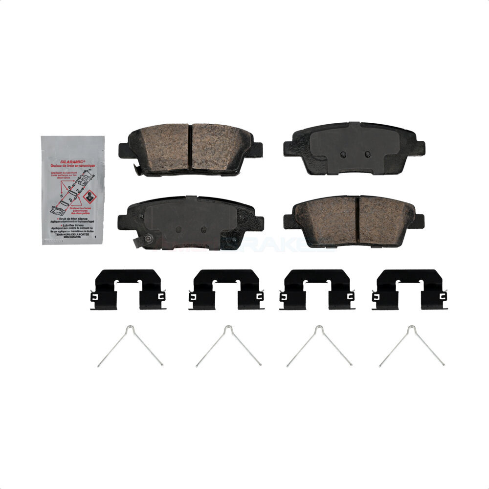 AmeriBRAKES - NWF-PRC2100 - Rear Disc Brake Pad