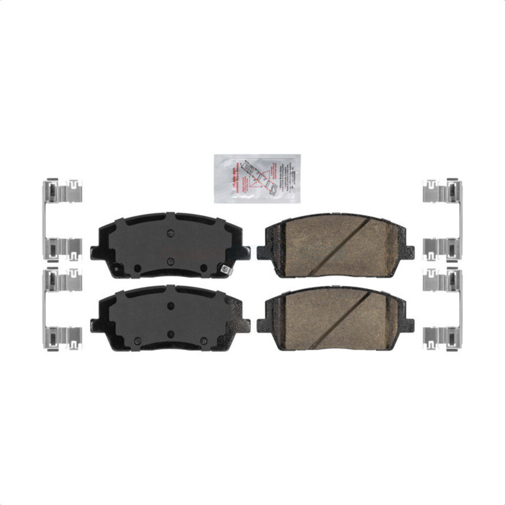 thumbnail interactive-video image 1 of Detroit Axle Front Brake Kit – Ceramic Pads + Vented Rotors For Hyundai Palisade & Kia Telluride (2020-2021) 1 of 3