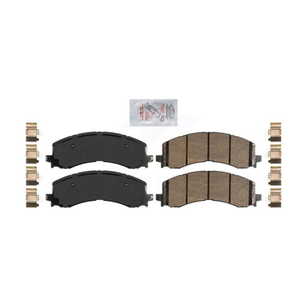 AmeriBRAKES Front Ceramic Disc Brake Pads NWF-PRC2382-1684-22