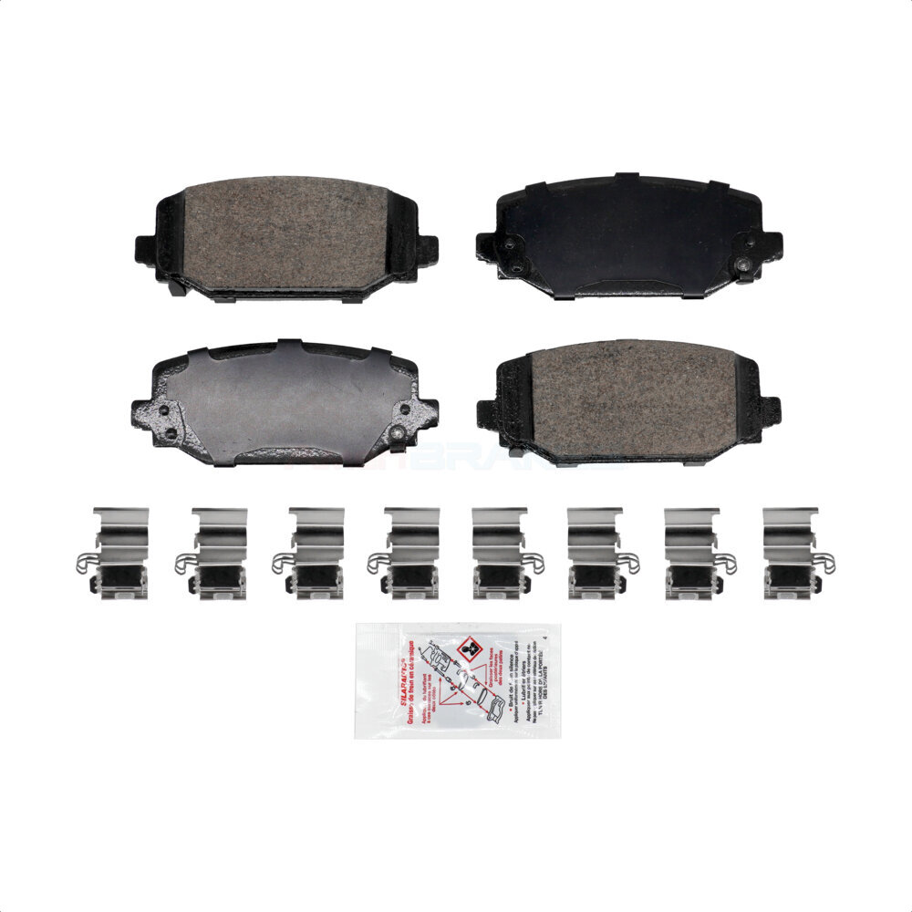 AmeriBRAKES - NWF-PRC2411 - Rear Disc Brake Pad