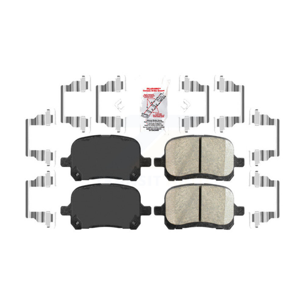 AmeriBRAKES Front Ceramic Disc Brake Pads NWF-PRC707-1684-22