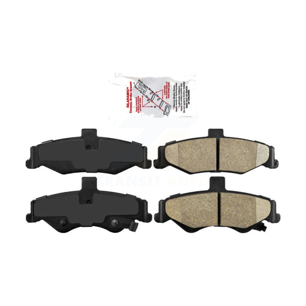 AmeriBRAKES Rear Ceramic Disc Brake Pads NWF-PRC750-1684-30