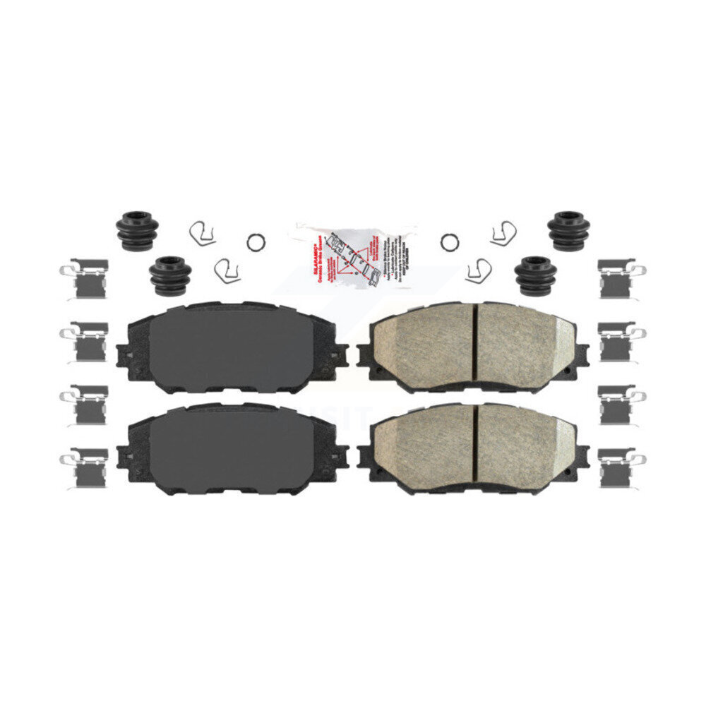 AmeriBRAKES Front Ceramic Disc Brake Pads NWF-PTC1210-1684-22