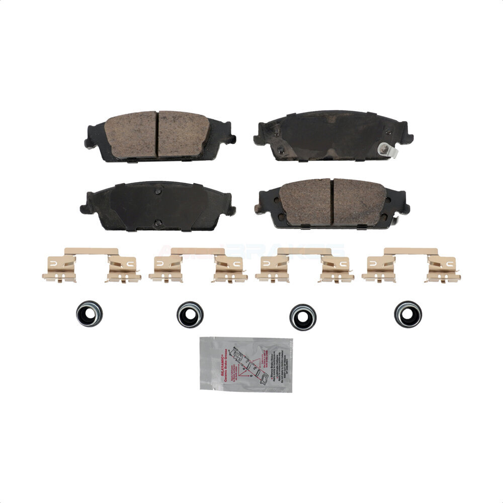 AmeriBRAKES - NWF-PTC1707 - Rear Disc Brake Pad