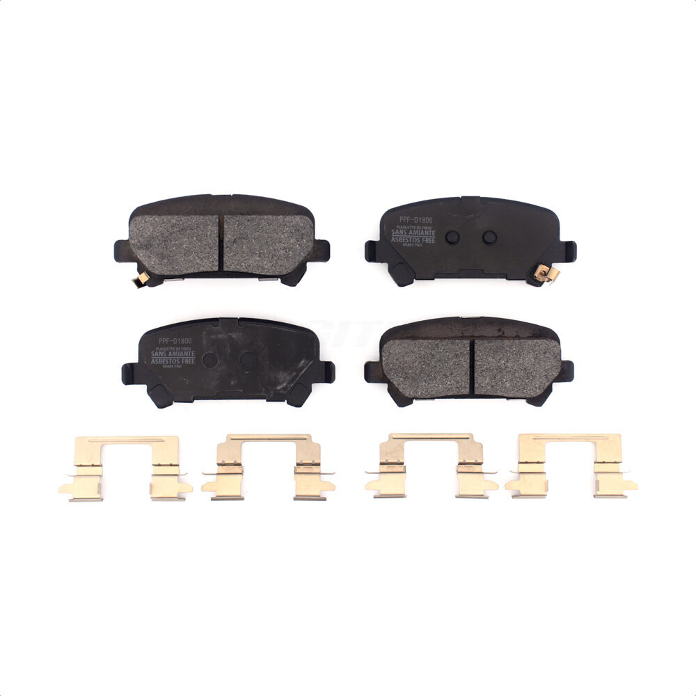 Positive Plus PPF-D1806 Disc Brake Pad Set